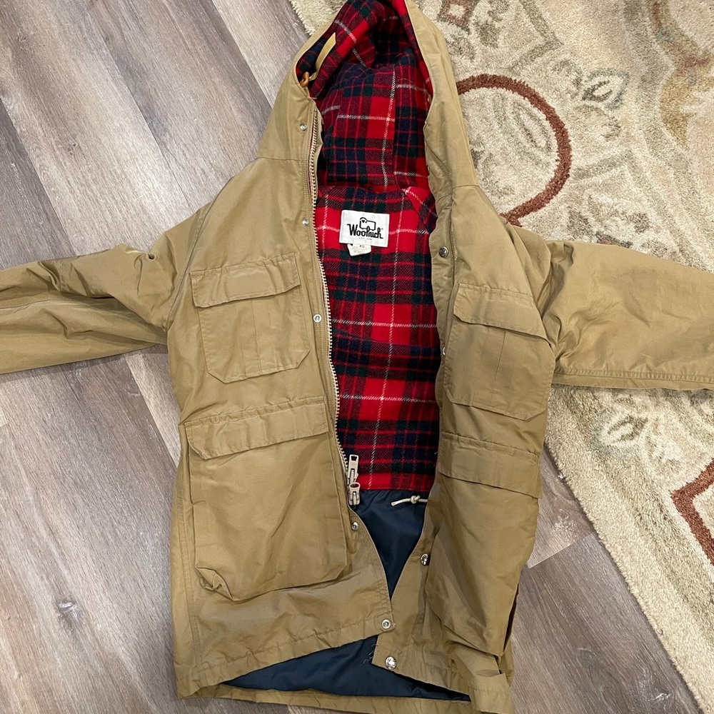 Vintage Woolrich Plaid coat